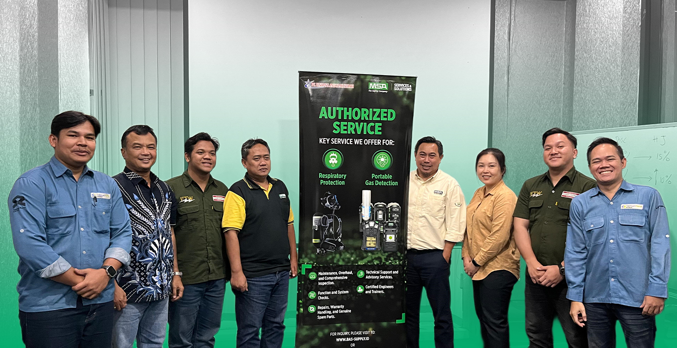 PT Bintang Anugrah Sehati – Authorized Service Center for MSA Portable Gas Detectors and SCBA